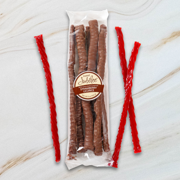 Milk Chocolate Covered Strawberry Licorice