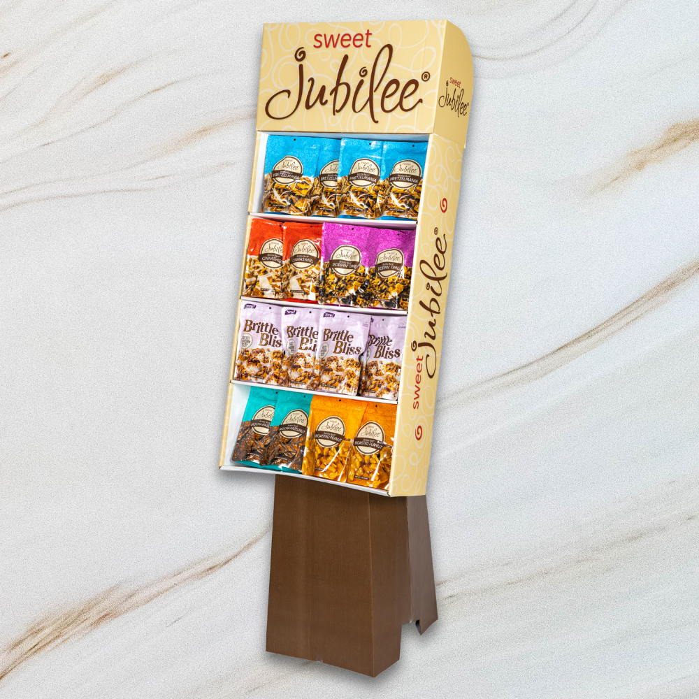 Assorted Brittle Bark Display Shipper