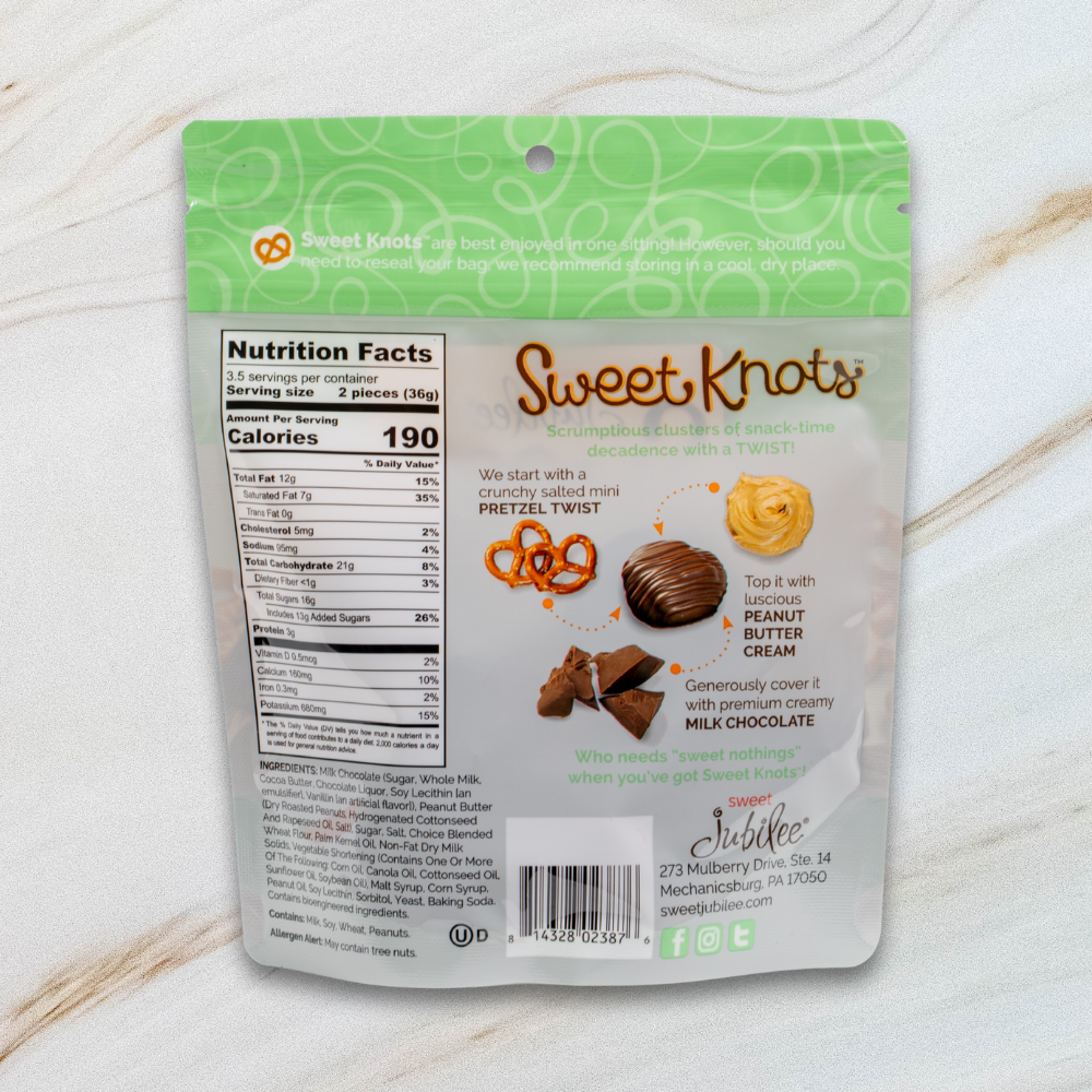 Peanut Butter Sweet Knots 4.5 oz