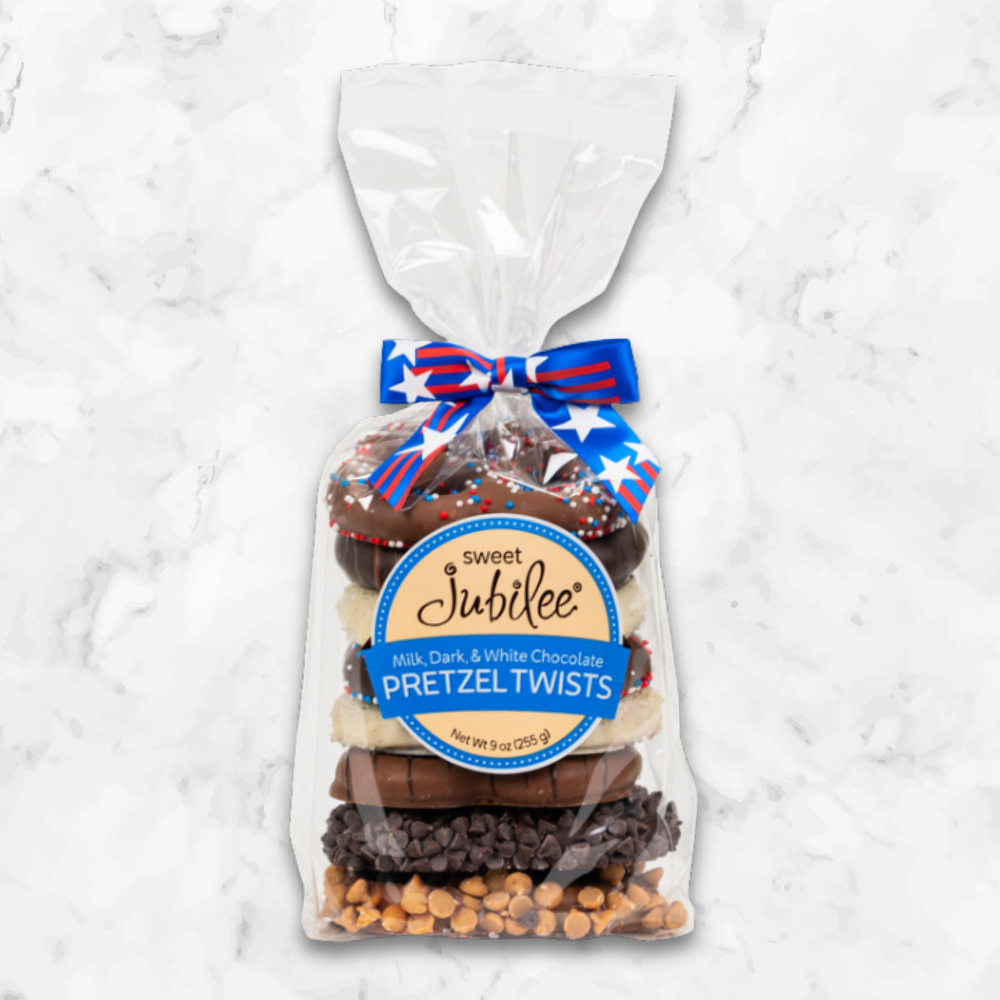 Patriotic Pretzel Stack