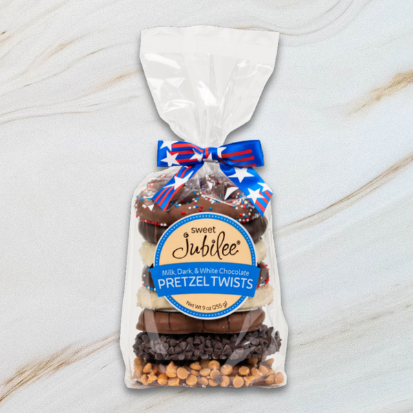 Patriotic Pretzel Stack