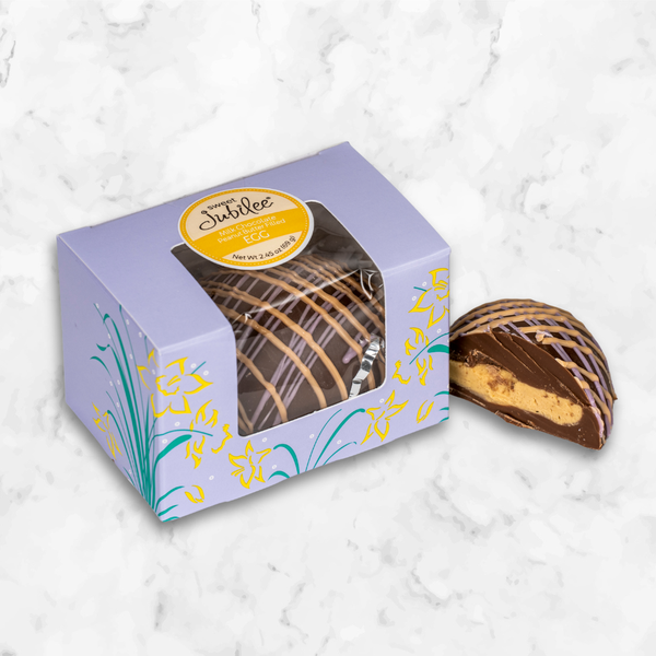 Peanut Butter Filled Easter Egg