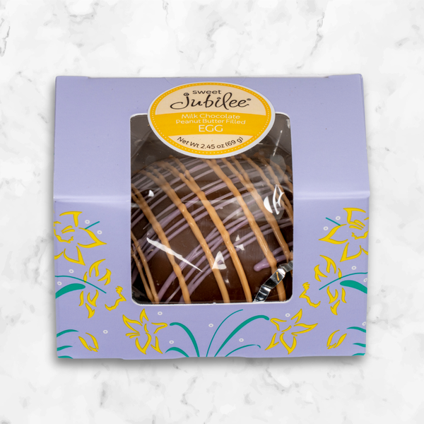 Peanut Butter Filled Easter Egg