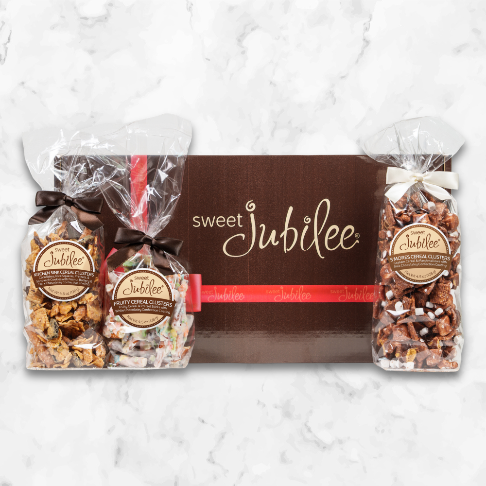 Gourmet Chocolatey Cereal Clusters Gift Box