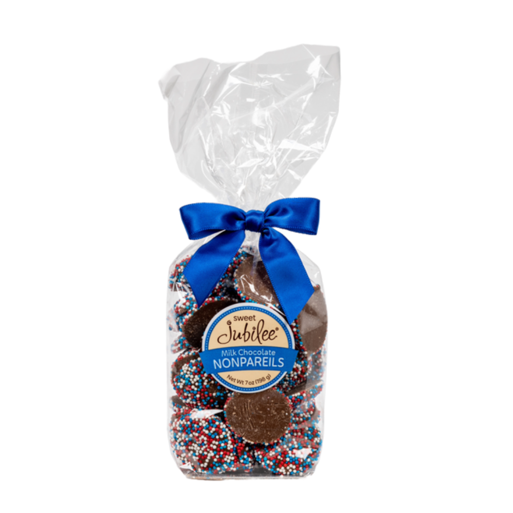 Patriotic Milk Chocolate Nonpareils