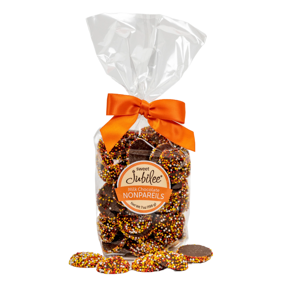 Milk Chocolate with Fall Nonpareils