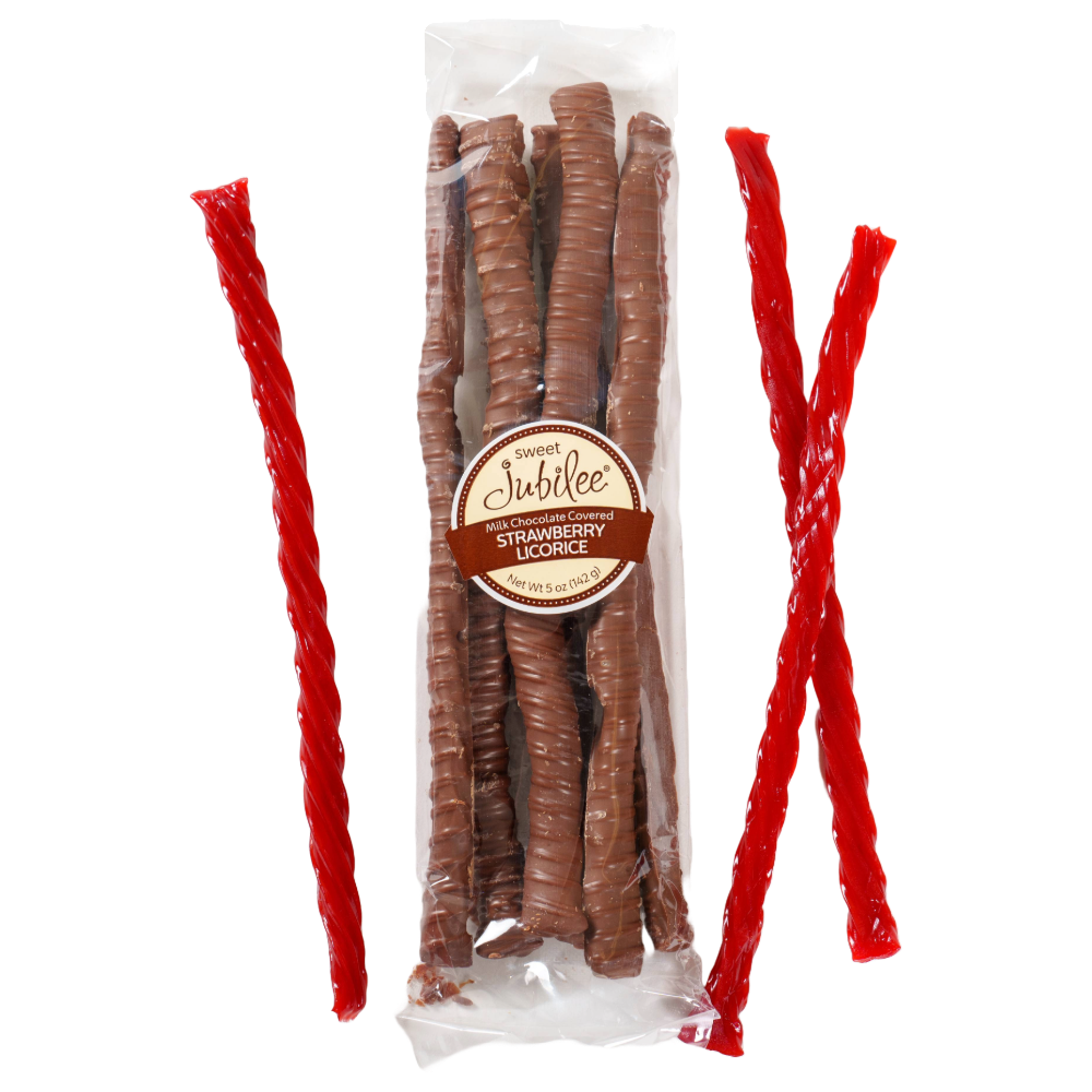 Milk Chocolate-Covered Strawberry Licorice
