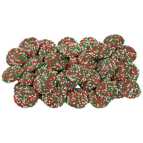 Milk Chocolate with Holiday Nonpareils