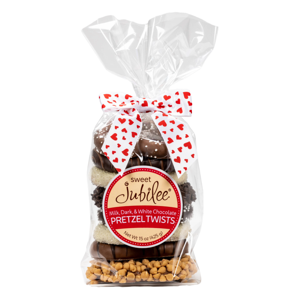 Valentine’s Day Pretzel Stack Gift Bag