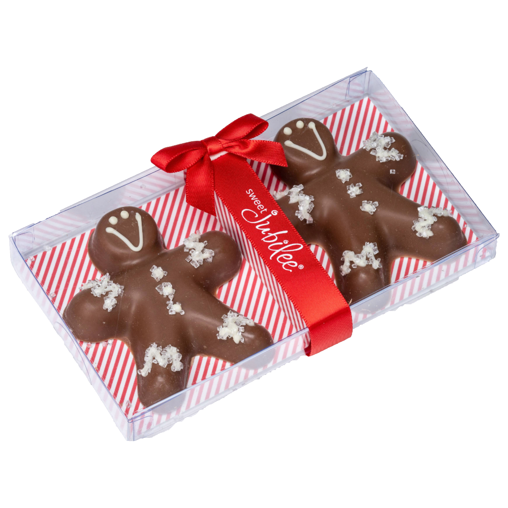Milk Chocolate Gingerbread Boys