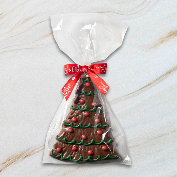 Solid Chocolate Christmas Tree