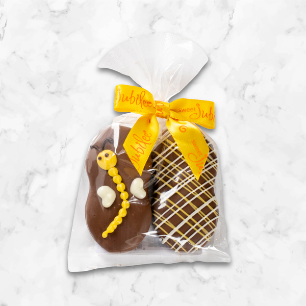 Spring Milk Chocolate Covered Nutter Butter Cookies