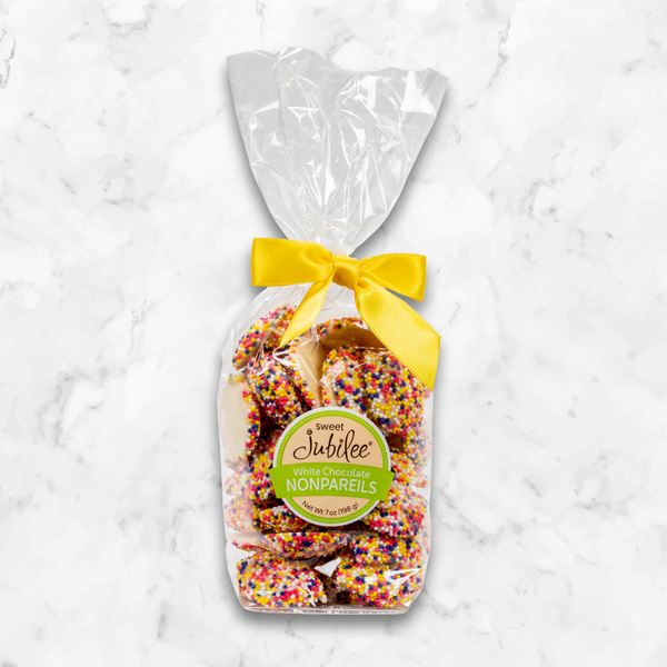 Spring White Chocolate Nonpareils