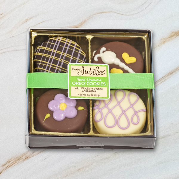 Spring Chocolate Covered Oreo Cookie Box