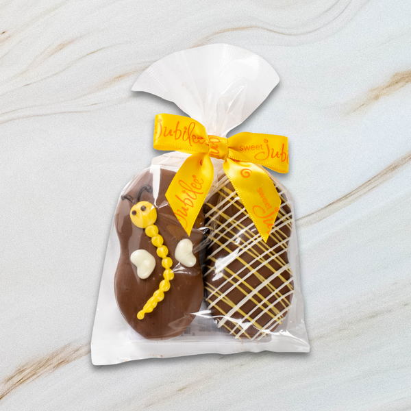 Spring Milk Chocolate Covered Nutter Butter Cookies