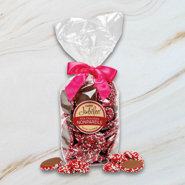 Valentine's Day Milk Chocolate Nonpareils