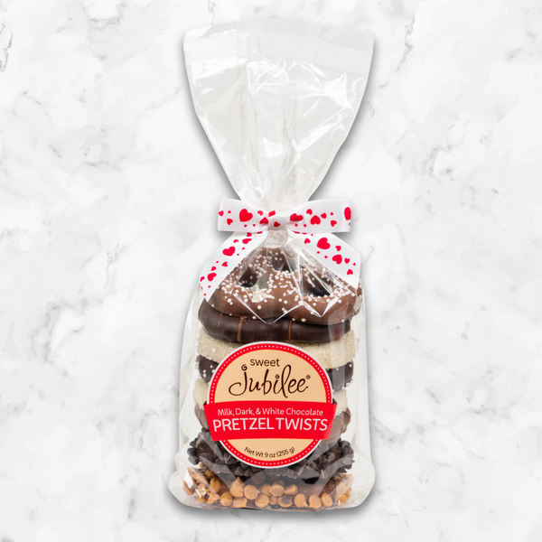 Valentine's Day Pretzel Stack