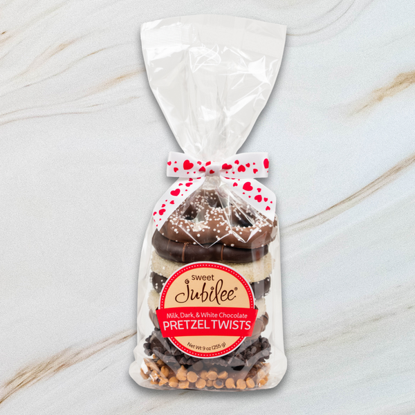 Valentine's Day Pretzel Stack